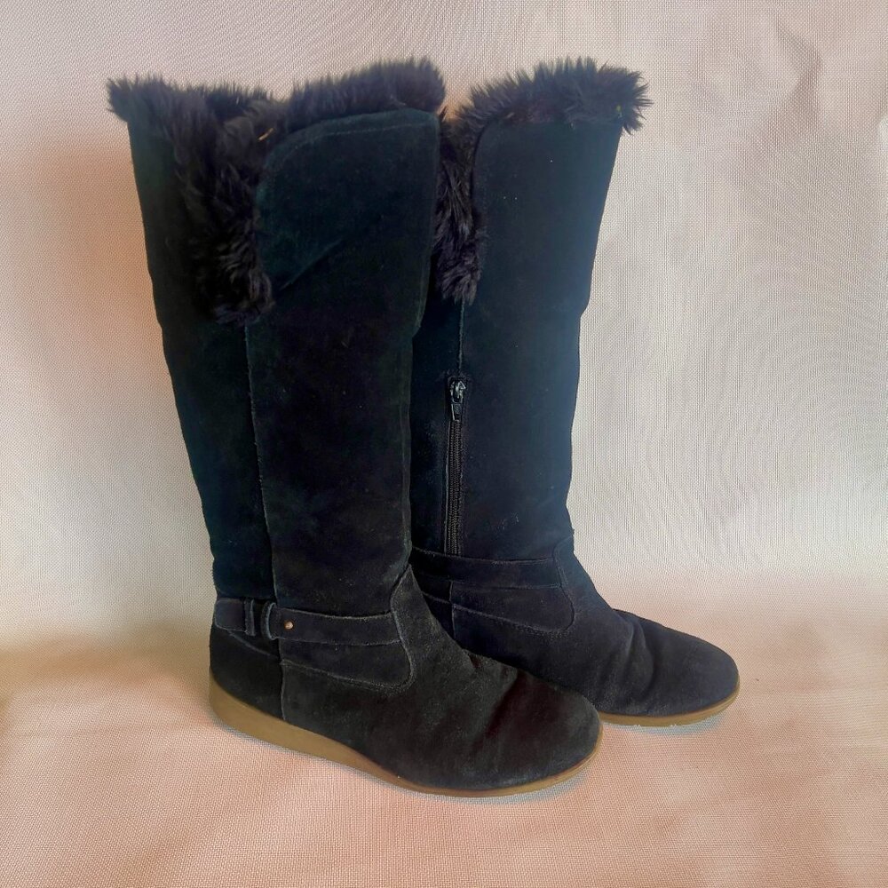 Lands' End Black Boots